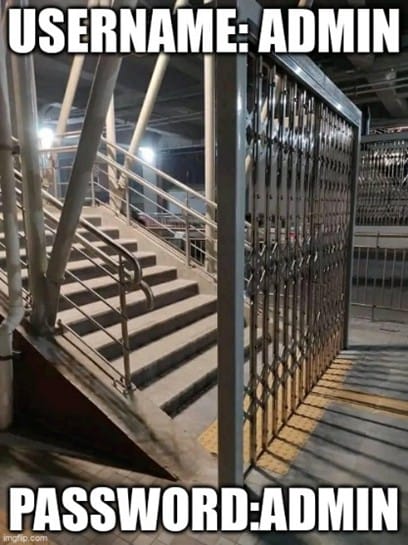 3️⃣ IoT devices granting admin access expose critical infrastructure